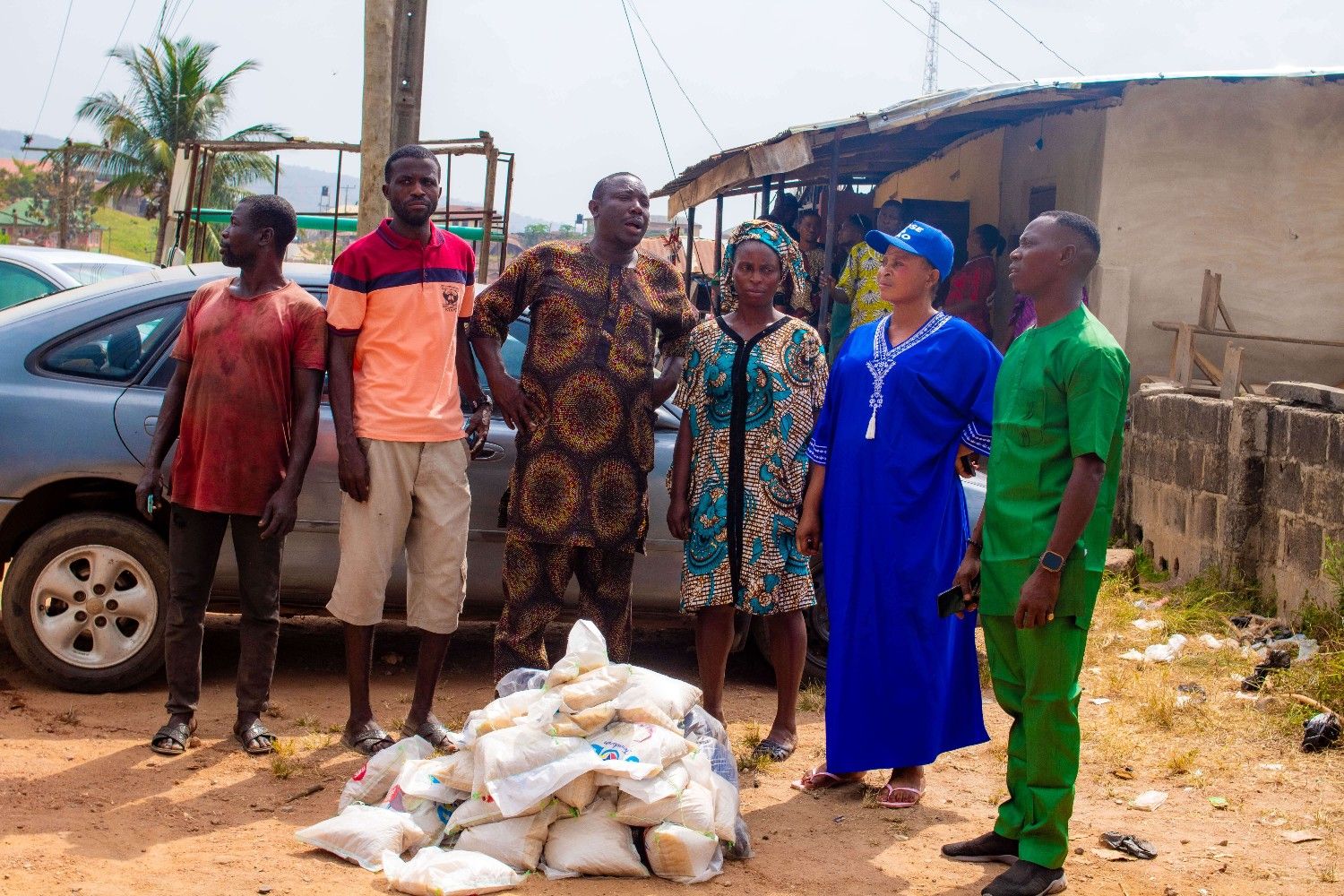 Medical checkup for an elderly man